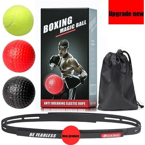 Head-Mounted Boxing Speed Ball Adult Sanda Vent Training Device Decompression Reaction Set Stress Gym Muay Thai Exercise