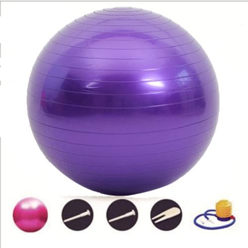 Yoga Balls Sports Fitness Gym Balance Fitball Exercise Inflatable Workout Massage Ball 45/55/65/75/85/95cm