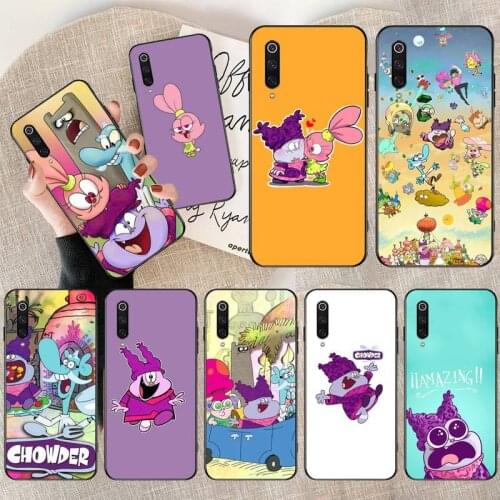 Cartoon movie Chowder Soft Rubber Phone Cover for Xiaomi Mi 10 Pro lite Mi9 9SE 8SE Pocophone F1 Mi 9T Pro