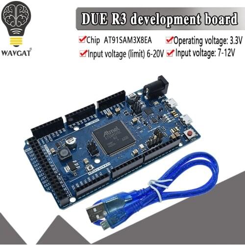 Official DUE R3 Board AT91SAM3X8E SAM3X8E 32-bit ARM Cortex-M3 Control Board Module For Arduino Development board