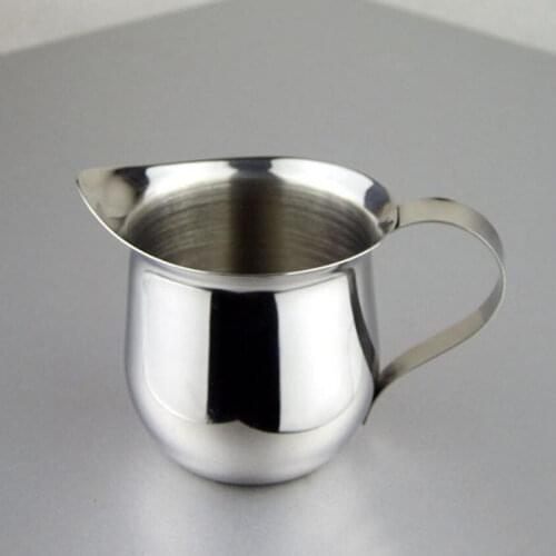 New Stainless Steel Sugar Creamer Milk Pots Pitcher Seasoning Jar Creamer Container Cup Tableware Kitchen Tools