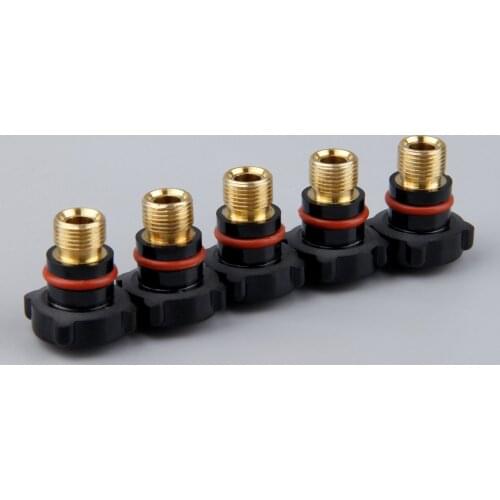 TIG Cutting Consumable Parts 57Y04 Back Cap TIG Welding 57Y04 Back Caps Short Fit for WP-17 WP-18 WP-26 TIG Welding Torch 5pk