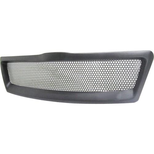 Front Racing Grill Center Bumper Grille For Skoda Octavia 2006-2009 Matt Black