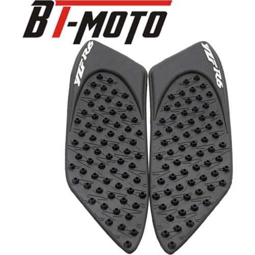 For Yamaha R6 YZF-R6 2008 2009 2010-2015 Motorcycle Anti slip Tank Pad 3M Side Gas Knee Grip Traction Pads Protector Sticker