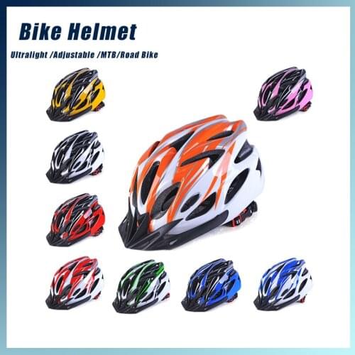 Bike Helmet Unisex Ultralight Adjustable Mountain Road Bicycle Sport Safe With Hoverboard Visor Cycling Helmet Cycling Equipment