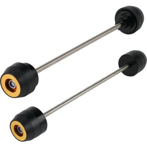 For Suzuki DRZ400SM Front Rear Axle Slider Wheel Crash Protector DR-Z DRZ 400SM 400 SM DR-Z400SM 2005-2021 2018 2017 2016 2015