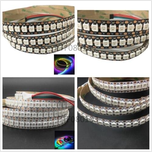 1M LED Strip Light WS2812 2812B RGB Strip 144Leds IP33 IP65 IP67 Waterproof Colorful Tape Lamp