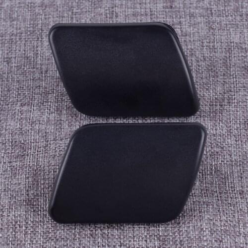 DWCX 2PCS Plastic Car Headlight Washer Nozzle Cover Cap Fit for VW Golf 4 IV Mk4 1998 1999 2000 2001 2002 2003 2004 2005 2006