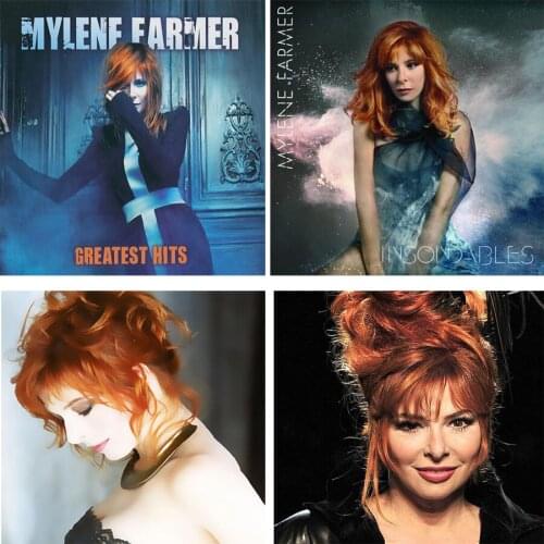5D DIY Diamond Painting Singer Mylene Farmer Picture Full Drill Embroidery Mosaic Cross Stitch Kit Home Decoration Holiday Gift