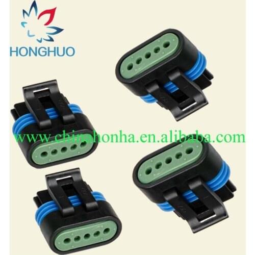 5way Air Flow Sensor Connector AIRTEX 1P1372 WELLS 740 Replaces PT5511 Electrical weatherproof Connector (Plug) For Delphi