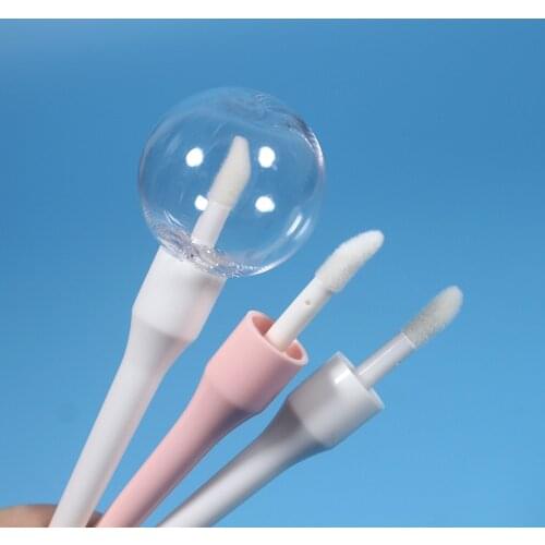 8ml Lollipop Lipgloss Tube Cosmetic Plastic Transparent Lip Gloss Packaging Container