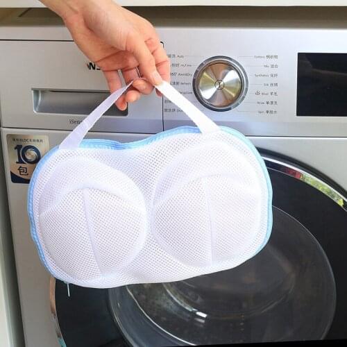 Anti-deformation Laundry Bag Washing Bra Mesh Bag Laundry Brassiere Bag Cleaning Underwear Sports Bra For Washing Machine-wash