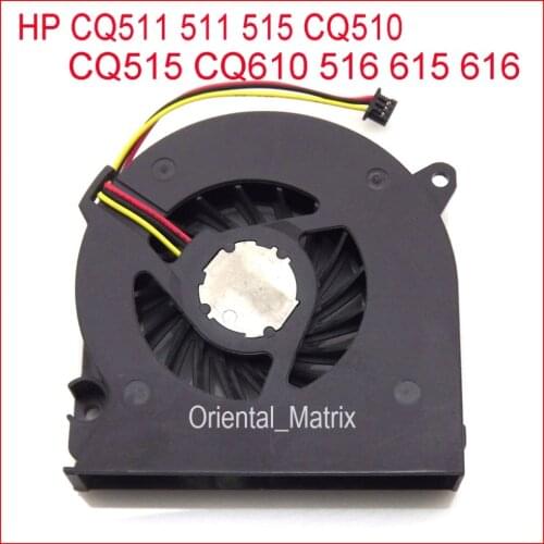 Free Shipping New UDQFRHH07C1N DC5V 0.2A For HP CQ510 CQ515 CQ610 516 615 616 CQ511 511 515 CPU Cooler Cooling Fan