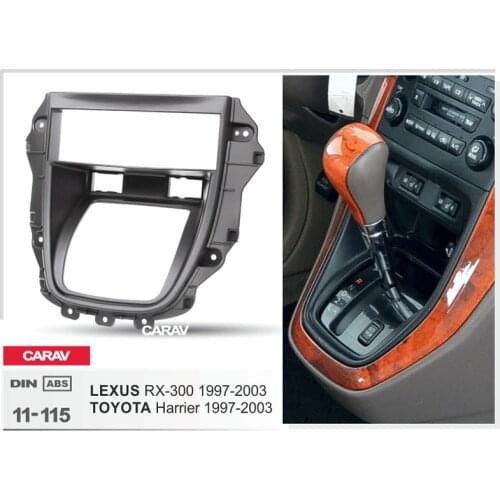 CARAV 11-115 Top Quality Radio Fascia for LEXUS RX-300 1997-2003 / TOYOTA Harrier Stereo Fascia Dash CD Trim Installation Kit