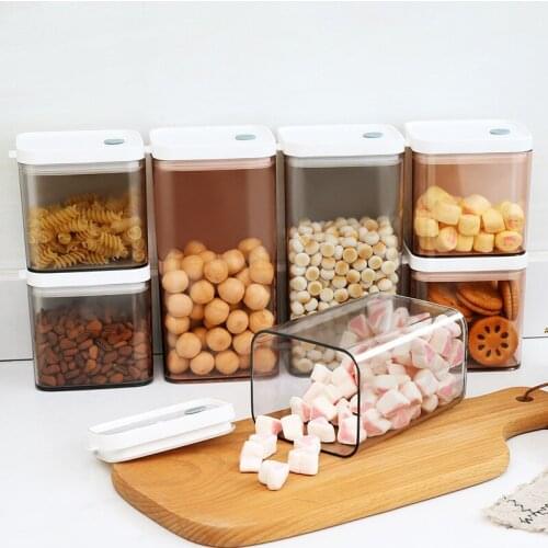 Food storage tank Purchase Food storage container kitchen storage multigrain storage jar transparent sealed kitchen jars