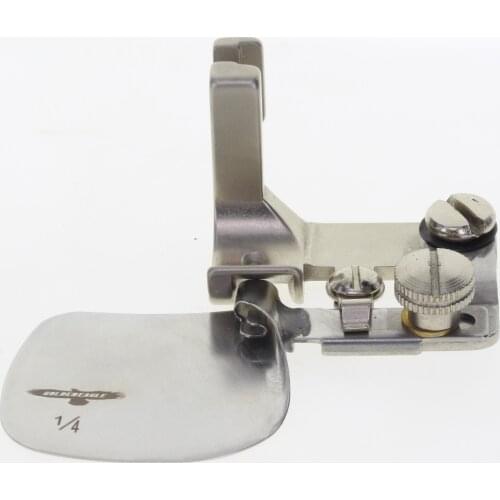 F502 Sewing Hemmer Foot Zigzag Folder Steep turn-down Collar Steel Folder ARC Round Corner Faster Made In Taiwan