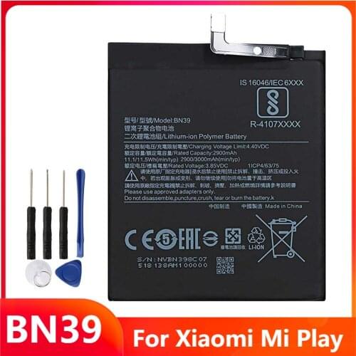 Joanforever Xiaomi Mi Play Batteries