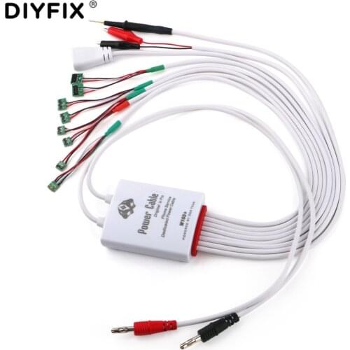DIYFIX DC Power Supply Cable Professional Phone Dedicated Power Test Cable for Apple iPhone Logic Board Charging Wire
