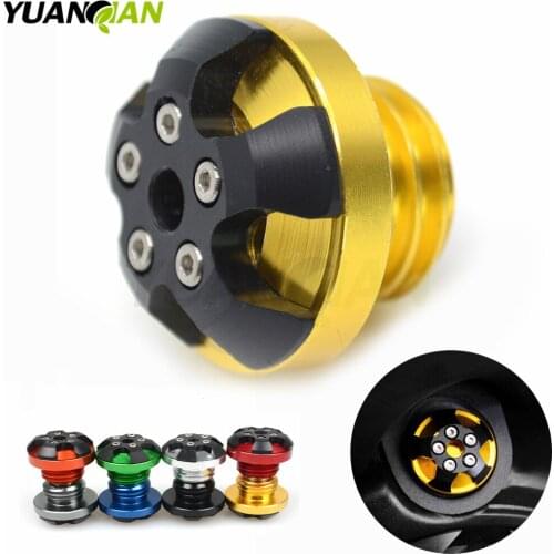 Aluminum alloy Engine Oil Cap Fuel Tank Cover For DUCATI Multistrada 1200 Multistrada 1200S 2010-2016 Monster 821 2014-2016