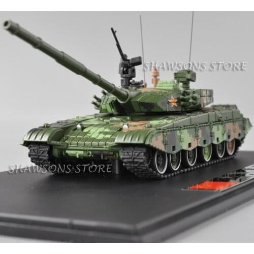 Diecast Metal Military Model Toys 1:72 China Main Battle Tank ZTZ T-99 Miniature Replica Collection
