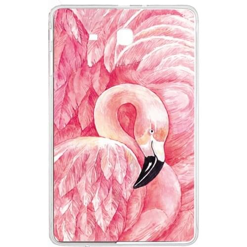 Soft TPU case for Samsung Galaxy Tab E 9.6 SM-T560 SM-T561 9.6-inch painted transparent tablet back cover