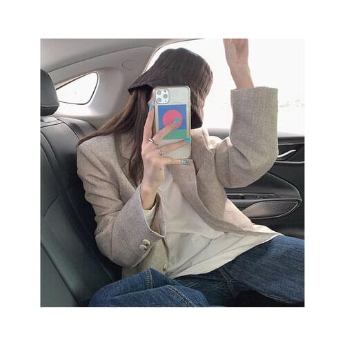 Женские льняные пиджаки Ojssuzen China At AliExpress