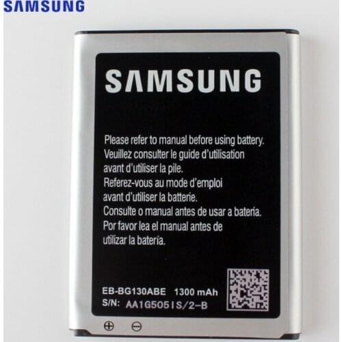 SAMSUNG Original Replacement Battery EB-BG130ABE For Samsung Galaxy Star Pro Star2 G130 Star 2 Authentic Phone Battery 1300mAh