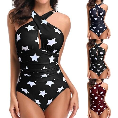 Show high show thin large size cross one Swimsuit Bikini Swimsuit womens swimsuit bathing hot spring swimsuit summer SAGACE