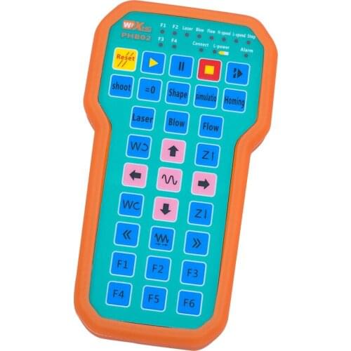 Programmable wireless remote controller for CNC machine tools