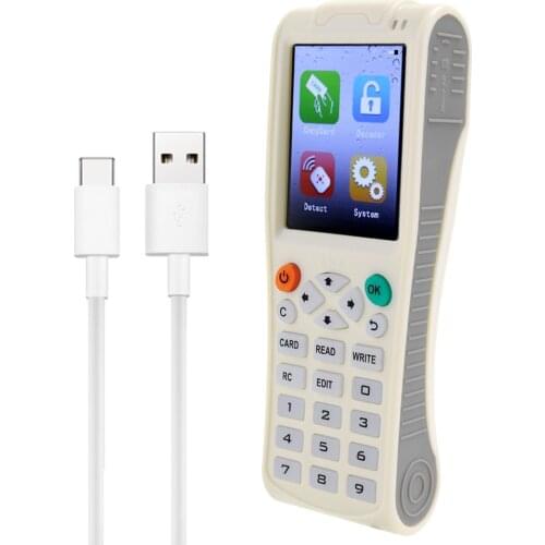 Handheld Key Machine iCopy 8 Full Decode Function Intelligent Card Key Machine RFI-D NFC Copier IC/I-D Reader Writer Duplicator