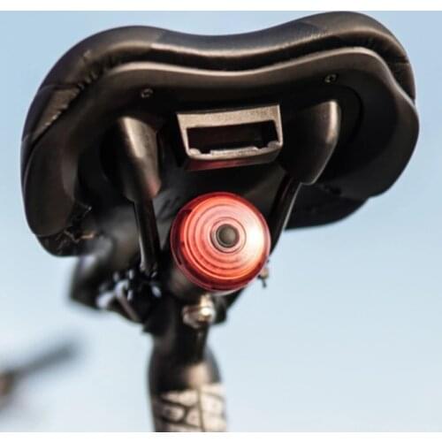 THINKBIKE Smart Auto Brake Sensing Bicycle Rear Light Waterproof USB Charging Cycling Taillight Mountain Cycle LED Light