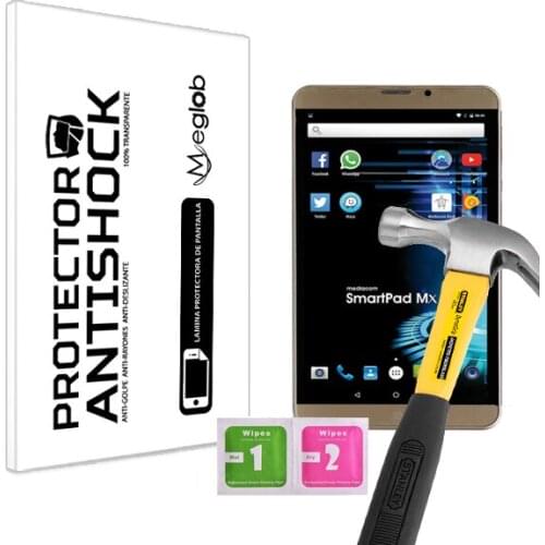 Screen protector Anti-Shock Anti-scratch Anti-Shatter compatible with Tablet Mediacom SmartPad Mx 7 HD