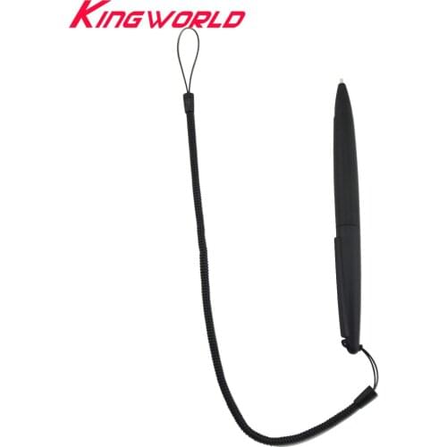 10pcs Touch Stylus Pen with Spring Rope for D-S L-ite D-Si NEW 3-DS X-L L-L Black