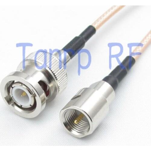20inch BNC male plug to FME male plug RF adapter connector 50CM Pigtail coaxial jumper cable RG316 extension cord