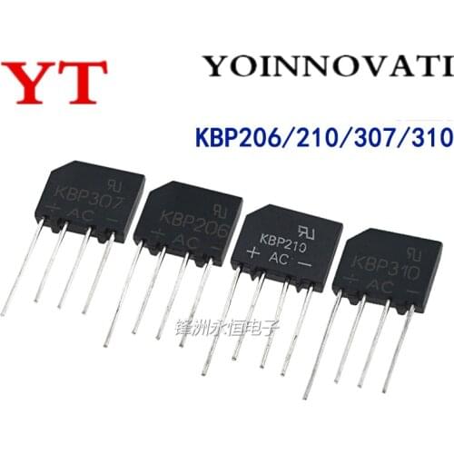 20pcs=5value*5pcs KBP206/210/307/310 DIP-4