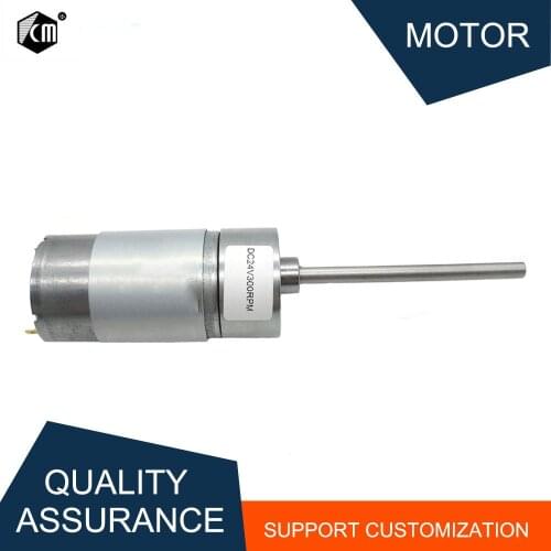 37GB555 12V DC Gear Motor Long Axis Motor 150rpm Low Noise DC 24V 300rpm 12V DC Reversed Reduction Engine Gear Motor