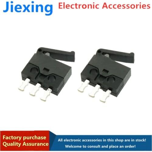 5pcs small/micro switch camera reset switch detection stroke limit switch miniature 3-pin straight foot KFC-V-307
