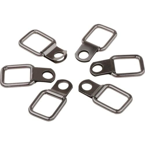 6X D Ring Tie Downs Forged Lashing Ring for Jeep Wrangler Trunk Cargo