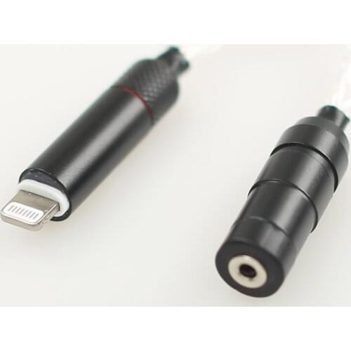 For Lightning to 3.5mm 2.5mm headphone jack adapter for iPhone 8 X 7 plus 5 6 5s