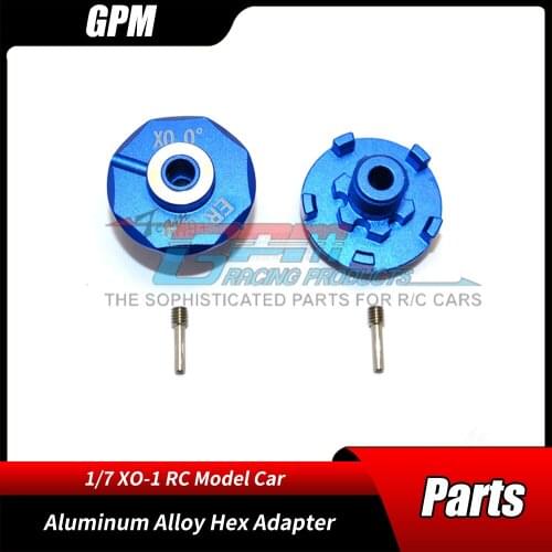GPM 1/7 XO-1 64077-3 E-REVO 56087-1 Monster Crawler Vehicle Upgrade Accessories Aluminum Alloy Hex Adapter RC Car Parts