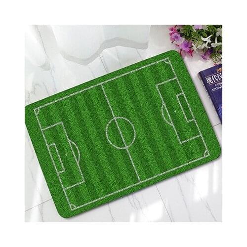 Soccer Field Door Mat Football Basketball Rugs 60*90cm Bathroom Carpets Piano Floor Mats for Kids Room Doormat Karpet LZR13
