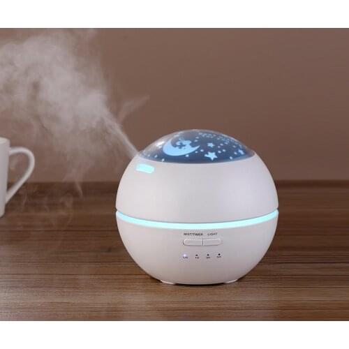 Aroma Diffuser Electric Air Humidifier Aromatherapy For Home 150ML Ultrasonic Essential Oil Diffuser With Colorful Night Light