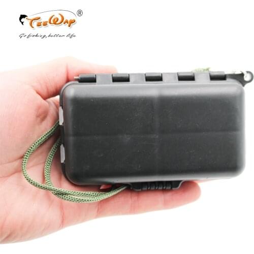 Double Layers Box Spinner Box Bait Minnow Popper Box Fishing Tool LB-H02 Fishing Tackle Boxes