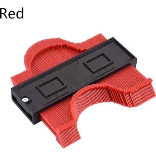 120mm Convenient Master Outline Gauge Carpenter Tool Metric Inch Irregular Contour Ruler Profile Gauge Plastic Measuring Ruler