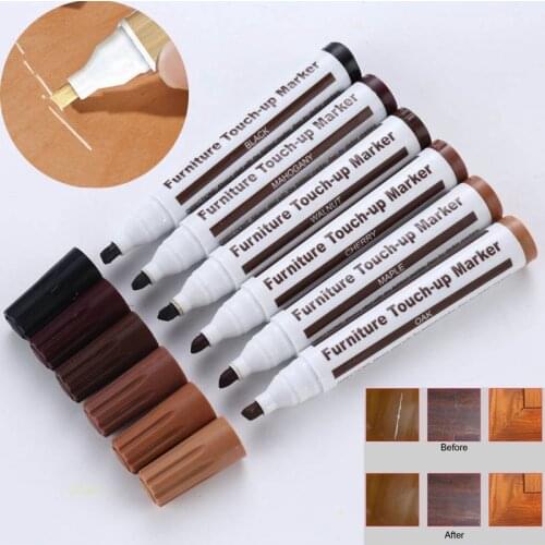 Furniture Repair Pen Markers Scratch Filler Paint Remover For Wooden Cabinet Floor Tables Chairs XH8Z DC19