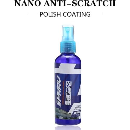 Mayitr 1pc 100ml Car Auto Anti Scratch Hydrophobic Polish Nano Coating Agent Oxidation Liquid Coat Tool Accessories