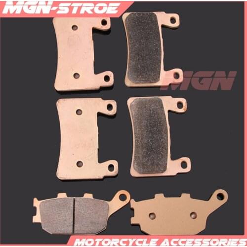 Motorcycle metal sintering brake pads For CBR600 91-06 F2 F3 F4 F4I CBR600RR F5 03-04 CB1100 10-15 VTEC CB400 04-10