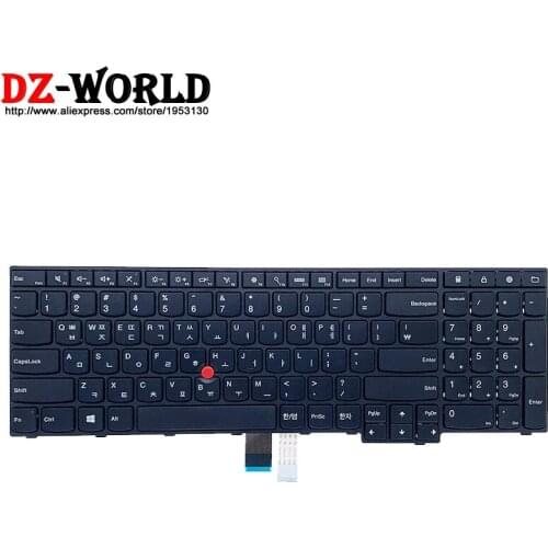New Oiginal KOR Korean Keyboard for Lenovo Thinkpad E560P 20G5 Laptop Teclado 00UR586 00UR549