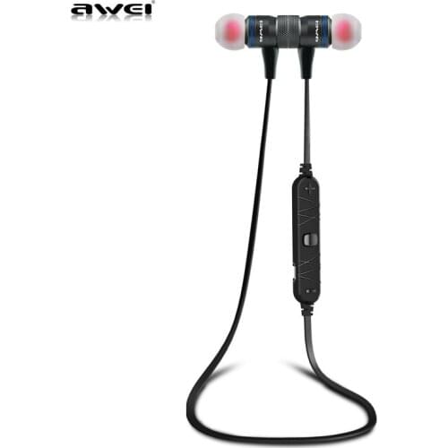 Original Awei A920BL Smart Wireless Bluetooth Sport Stereo in-Ear Earphones Sweat Proof Headset