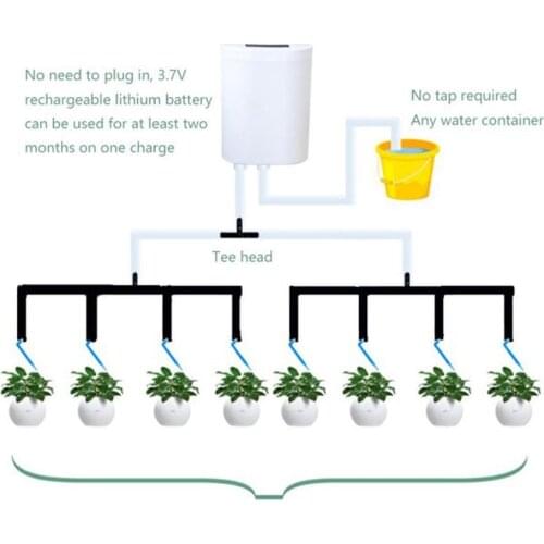 8/4/2 Head Automatic Watering Pump Controller Flowers Plants Home Sprinkler Drip Irrigation Device Pump Timer System Outdoor